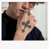 Cross Moon Juice Plant Ink Is Waterproof Semi-Permanent And Long-Lasting For 2 Weeks European And American Style Temporary Tattoo Stickers For Men And Women view 4