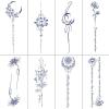 3 Letters Collarbone Arm Chest Neck Juice Plant Ink Waterproof Semi-Permanent And Long-Lasting 2 Weeks Temporary Tattoo Stickers view 3