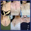 3 Letters Collarbone Arm Chest Neck Juice Plant Ink Waterproof Semi-Permanent And Long-Lasting 2 Weeks Temporary Tattoo Stickers view 4