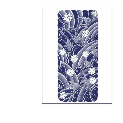 2 Pieces Of Half-Armor Half-Arm Juice Plant Ink Waterproof Semi-Permanent And Long-Lasting 2 Weeks Temporary Tattoo Stickers Non-Reflective Chest Men'S Personality