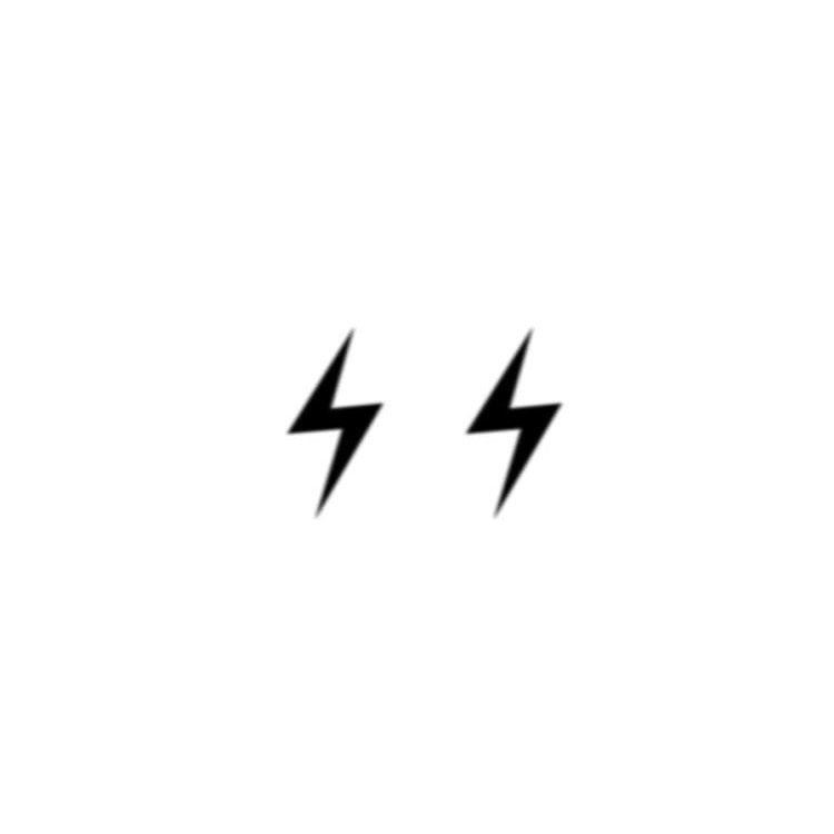 2 Pieces Of Lightning Eyebrow Juice Plant Ink Waterproof Semi-Permanent And Long-Lasting 2 Weeks Temporary Tattoo Stickers Behind The Ear Finger Small Pattern For Women And Men