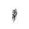2 Pieces Of Temporary Tattoo Stickers Lightning Dragon Arm For Women And Men Juice Vegetable Ink Waterproof Semi-Permanent And Long-Lasting For 2 Weeks Without Reflection view 1