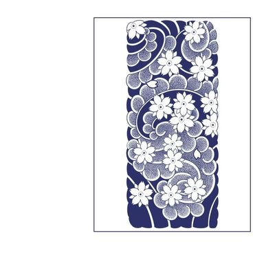 2 Pieces Of Half-Armor Half-Arm Juice Plant Ink Waterproof Semi-Permanent And Long-Lasting 2 Weeks Temporary Tattoo Stickers Non-Reflective Chest Men'S Personality