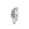 2 Temporary Tattoo Stickers For Tiger Arm For Women And Men Juice Vegetable Ink Waterproof Semi-Permanent And Long-Lasting For 2 Weeks Non-Reflective view 1