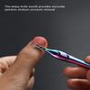 FERYES Cuticle Pusher with Fork, 2-in-1 Cuticle Trimmer Nail Care Tool, Stainless Steel Cuticle Remover Tool for Manicures and Pedicures -Rainbow view 4
