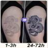 2 Pieces Of Temporary Tattoo Stickers With Glyphs On Arms For Women And Men Fruit Juice Vegetable Ink Waterproof Semi-Permanent And Long-Lasting For 2 Weeks Non-Reflective view 4