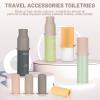 Mrsdry Bottle Covers for Travel, Leak Proofing, Travel Size Container Silicone toiletry sleeves, Leak Locks Travel Accessories for Shampoo Wash Body Bottles and other beauty and personal care(8pcs) view 2