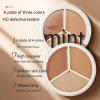 Beauty Lust Tri-Color Concealer Palette - 3 Steps to Face Sculpting, Sweet Mint Waterproof Long Lasting view 2