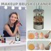 Makeup Brush Cleaner for All Size Makeup Brushes Deep Clean Brushes Blender Clearer Machine Eyeshadow Brush Cleaner Automatic Electric USB Power view 2