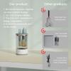 Makeup Brush Cleaner for All Size Makeup Brushes Deep Clean Brushes Blender Clearer Machine Eyeshadow Brush Cleaner Automatic Electric USB Power view 4