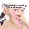 DOITOOL 2pcs Silicone Eyeliner Stencil Lipstick Makeup Tool Eyeshadow Ruler Eyeliner Aid for Precise Eye Makeup Application view 2