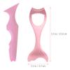 DOITOOL 2pcs Silicone Eyeliner Stencil Lipstick Makeup Tool Eyeshadow Ruler Eyeliner Aid for Precise Eye Makeup Application view 3