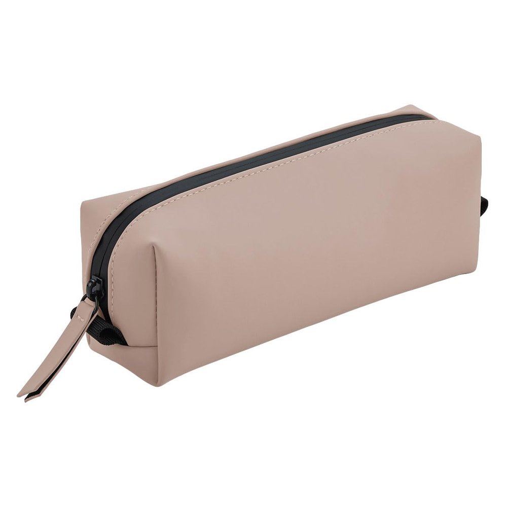 BagBase Matte PU Accessory Bag (One Size) (Nude Pink)