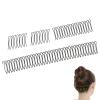 3 Set Veil and Wig Hair Accessories - Secure Combs, U-Shape Clips, Side Combs, and Waterproof Metal Wire view 1