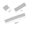 3 Set Veil and Wig Hair Accessories - Secure Combs, U-Shape Clips, Side Combs, and Waterproof Metal Wire view 3