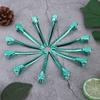 12pcs Hair Clips,Sectioning Hairpins Hair Clips for Styling Sectioning, Anti Slip No Trace Billed Hair Clips, Salon and Home Hair Cutting Clips for Hairdresser, Women, (Green) view 3