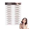 Eyebrows, Eyebrow Stickers, Eyebrow Sticker, Eyebrow Tattoos Stickers Temporary Eyebrow Tattoos Eyebrow Transfer Sticker for Women (BROWN-06) view 1
