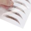 Eyebrows, Eyebrow Stickers, Eyebrow Sticker, Eyebrow Tattoos Stickers Temporary Eyebrow Tattoos Eyebrow Transfer Sticker for Women (BROWN-06) view 4