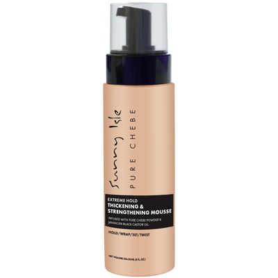 Sunny Isle Pure Chebe Extreme Hold Thickening & Strengthening Mousse 8oz