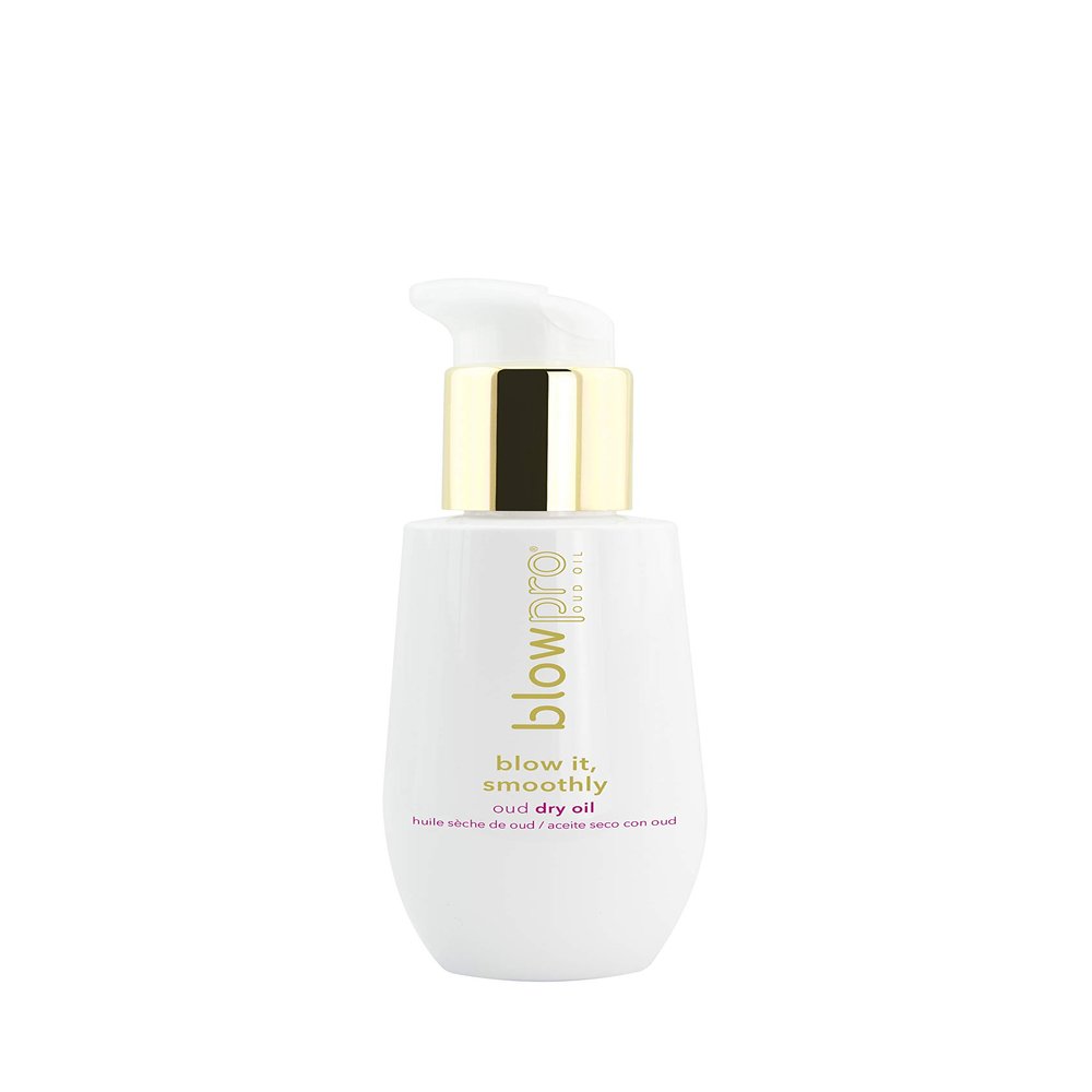 blowpro Blow it Smoothly Oud Dry Oil 6.7oz Travel Friendly Bottle, Lightweight Oil Fights Frizz and Flyaways, Cuts down Hair Drying Time, Infused w/Rose, Sandalwood, Agar and Oud!
