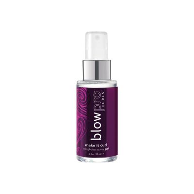 blowpro Make It Curl Weightless Spray Gel 2oz, Boost & Locks in Curl Definition, Flexible Finish, All Day Beautiful Hold, Travel-Friendly Bottle, Can be used on Damp or Dry Hair