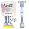 Gillette Venus Women's Disposable Razors for Pubic Hair and Skin, Bikini Razors for Women, 6ct view 1
