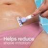 Gillette Venus Women's Disposable Razors for Pubic Hair and Skin, Bikini Razors for Women, 6ct view 2