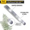 MGart Nail File 100 Grit Professional Russian Manicure Reusable Peel and Stick Nail Files, Replaceable Emery Boards, Steel Base, Manicure Tools for Salon, 50 pcs + 1 Metal Board Set view 4