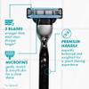 Mach3 Razor for Men, 1 Razor Handle + 6 Blade Refills view 2