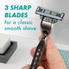 Mach3 Razor for Men, 1 Razor Handle + 6 Blade Refills view 3