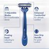 Gillette Sensor3 Comfort Men's Disposable Razors, 12 Razors view 4