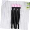 FRCOLOR 12pcs Nail Tool Carving Sharpening Stick Nail Scrub Strip Cuticle Remover for Fingernails Art Pen Shape Lightweight view 4