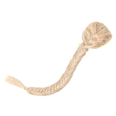FRCOLOR Hair Wigs for Women Handmade Pigtail Cosplay Wig High-temperature Natural-looking Ponytail Hairpiece for Parties and Events