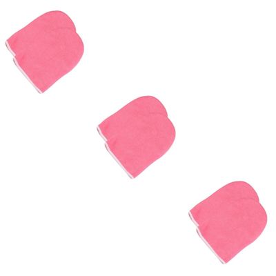 FRCOLOR 3pairs Paraffin Therapy Mittens for Hand Treatment Wax Bath Gloves Insulation for Spa and Home Use Moisture Absorption and Keeps Wax Warm