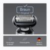 Braun Series 6 Electric Shaver Replacement Head with Sensitive Skinguard, Easily Attach Your Shaver Head, Compatible with New Generation Series 6 Shavers, 64B, Black view 2