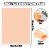 YONGDA 3mm Tattoo Practice Skin (5 Pack) - 7.5"x5.6" Double Sided Fake Skin for Tattoo Artists Reusable Synthetic Skin & Training Supplies view 2