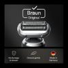 Braun Series 7 Electric Shaver Replacement Head, Easily Attach Your Shaver Head for a Shave as efficient as Day one, Compatible with New Generation Series 7 Shavers, 74S, Silver view 2