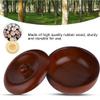 Gavigain Shaving Soap Bowl Rubber Wood Shaving Soap Cream Bowl Men Foaming Shaving Bowl with Cover view 4