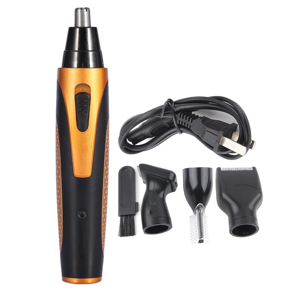 Gavigain 4 In 1 Trimmer Set Rechargeable Men Nose Ear Temple Hair Trimmer Beard Shaver Clipper Grooming Kit