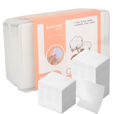 1080pcs Makeup Remover Cotton Pads for Facial Lip Eye Makeup Nail Polish Removal, Square Cotton Puff, Soft, Strong, Durable, Lint-Free, Cotton