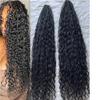 YiXing Crochet Boho Box Braids With Human Hair Curls Pre-looped Synthetic Braids Human Hair Curly Braiding Hair Extensions Natural Color for Woman (14inch, 40 Strands) view 2