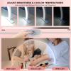 KMLSHLL Half Moon Nail Desk Lamp, 48W Manicure LED Light with 3360 Lumen Stepless Dimming and Wire Controller, 3 Light Modes view 2
