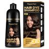 HyperHair Dark Brown Hair Dye Shampoo, Shampoos for Color Treated Hair, Hair Dye Shampoo 3 In 1, Hair Dye, Shampoos for Gray Hair for Women & Men, Long Lasting & Coverage view 1