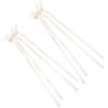 PACKOVE 2pcs Adjustable Bow Hair Clips for Women Versatile Girls Hair Accessories Elegant Ribbon Bows for Outfits for Everyday Wear and Special Occasions view 1