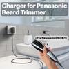 1.9V Charger for Panasonic Beard Hair Trimmer ER-GB80 ER-GB70 ER-GB60 ER-GK80-S Power Cord for Panasonic Trimmer RE9-45 RE9-52 RE9-70 RE9-86 RE9-46 RE9-49 RE9-76 RE9-52 RC3-27 RC3-32 1.4A AC Adapter view 4