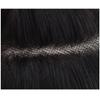 12x13 Human Hair Fluffy Straight Hair Toppers One Piece Four Clips Natural Machine Made for Thinning Hair Hair Loss for Woman (Mocha Brown,25cm/10inch) view 3