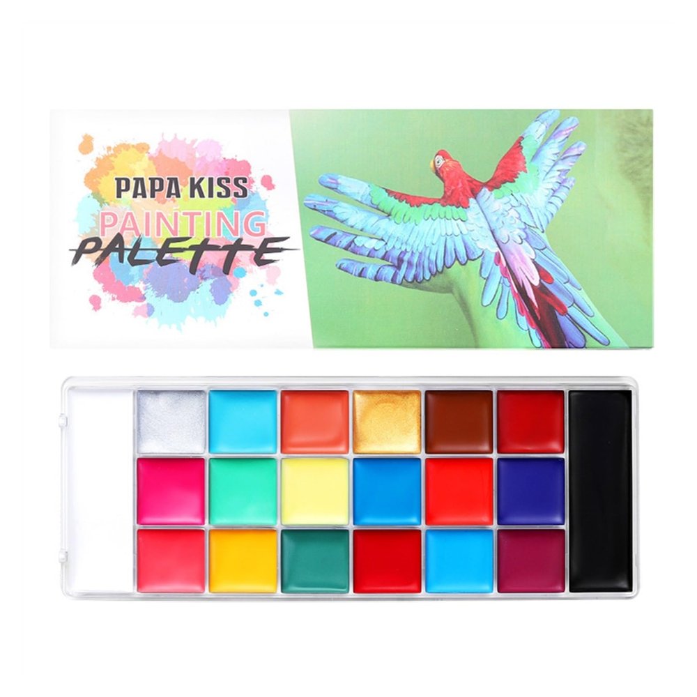 Face Painting Kit Body Painting Oil Paint, Multi-color Face Paint, Creative Painting Festival Oil Paint Set Professional Body & Face Paint Kit ( Color : 5 )