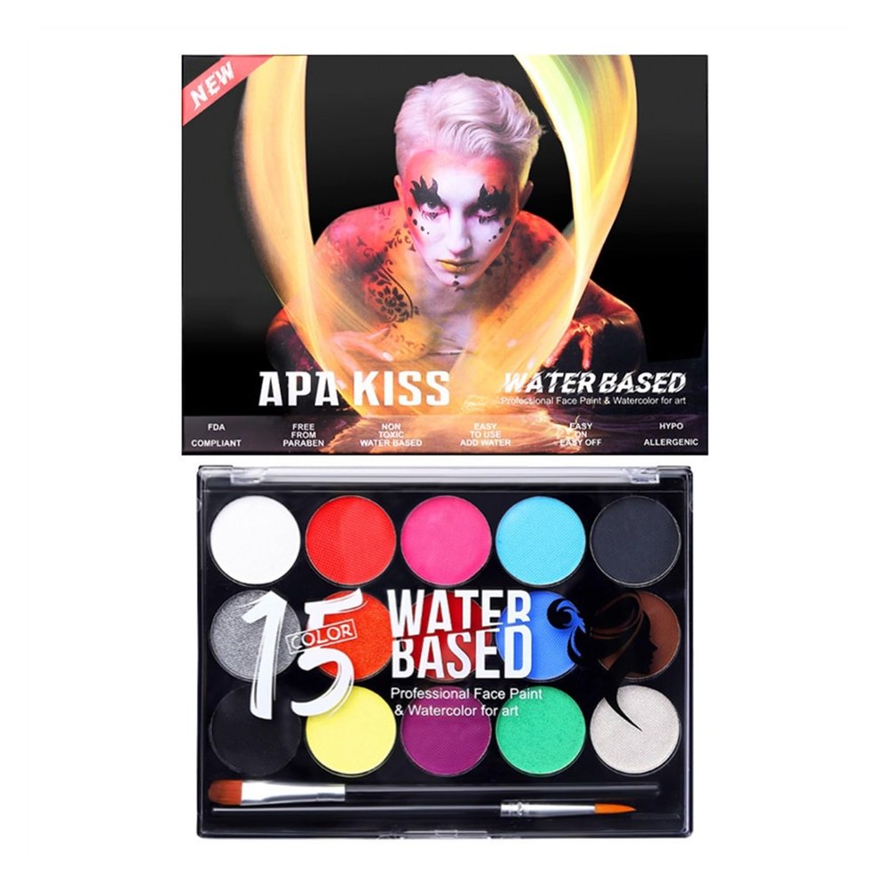 Face Painting Kit Body Painting Oil Paint, Multi-color Face Paint, Creative Painting Festival Oil Paint Set Professional Body & Face Paint Kit ( Color : 3 )