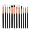 12 x Makeup Brushes Set Foundation Powder Eyeshadow Eyeliner Lip Brush Tool Foundation Blending Brush with Case view 4