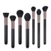 Brush Foundation Cosmetic Set Makeup Brush Brushes Powder Eyeshadow 7PCS Black Brush Anime Stuff for Room view 3